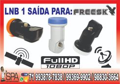 Lnb 1 Saida Universal Banda Ku 4k Hd Lnbf para Freesky