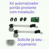 Kit Motor Pivotante Rossi com Instalação Inclusa