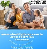 Sinal Digital para Seu Condominio