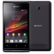 Smartphone Sony Xperia E1 D2104 Preto, Dual Chip, Tela de 4”, Processador Dual Core, Andro