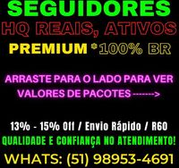 Seguidores Instagram *100% Br - Hq Premium - Reais e Ativos