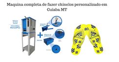 Máquina de Fazer Chinelo Tipo Havaianas Completa em Cuiabá MT