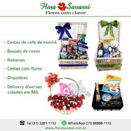 Nova Lima MG Flores Online e Cesta de Café Condomínio Nova Lima MG