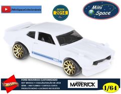 Hot Wheels Ford Maverick Custom Branco 1/64