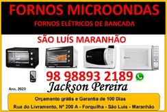 Tecnico em Microondas em São Luis - Jackson Pereira