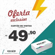 Promoção Cartão de Visitas á Partir de R$ 49,90