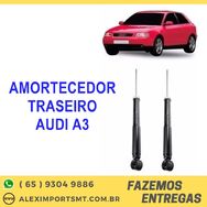 02 Amortecedores Traseiro Audi A3 Remanufaturado 1999 a 2003