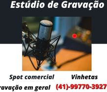 Vinhetas, Spots, Jingles - Estúdio de Gravações