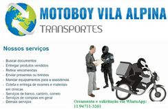 Motoboy Vila Alpina