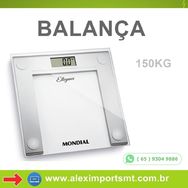 Balança Digital Eletrônica Pessoal para Até 150 Kg Fitness