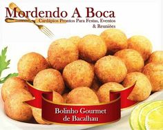 Bolinho Gourmet de Bacalhau