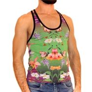 Regata Floral Código: Cr14125 Preço: 6x de R$ 6,65 R$ 39,90 Link Produto: Www.clubeda