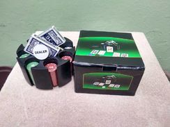 Kit para Poker com Fichas Aceito Cartões Crédito / Débito