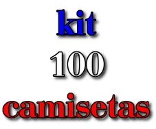 Kit 100 Camiseta de Marca Atacado
