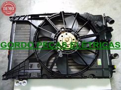 Radiador + Condensador + Ventoinha Renault Senic 1.6 16v