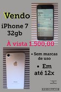 Iphone 7 32 GB Prata Impecavel 12x