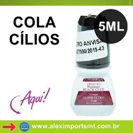Cola Alongamento Cilios Black Glue Premium Super Ultra 5ml