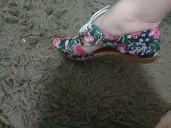 Sapatilha Oxford Floral