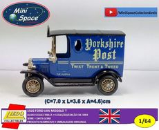 Lledo 1920 Ford Van Modelo T Dorkshire Post 1/64