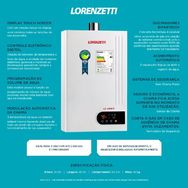 Aquecedor Lorenzetti Lz 2500 D