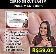 Curso de Manicure - Meu Curso Tem Mais de 50 Aulas Gravadas