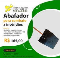 Abafador para Combate a Incêndios com Cabo Abafador