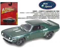 Johnny Lightning 1969 Chevy Camaro Ss 396 Verde 1/64