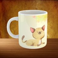 Caneca de Porcelana Animais Cod. Canimais006