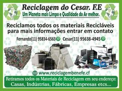 Mogi das Cruzes Reciclamos Materiais de Reciclagem