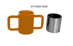 Caneca Rosca Luva Porca Kit de Rosca P Escora Metalica em Samambaia