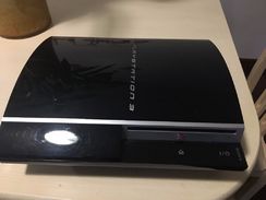 Playstation 3 Fat Black Piano 80gb