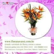 Ibirité MG Floricultura Flores Cesta de Café da Manhã e Coroa Ibirité