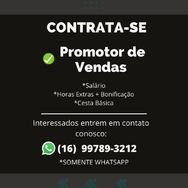 Vaga para Promotor de Vendas