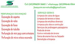 Limpeza e Perfuração e Escavação