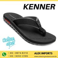 Chinelo Kenner Kivah Cushy Masculino Grafite