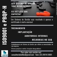 Iso 9001 e Pbqp-h - Consultoria, Auditoria e Treinamento