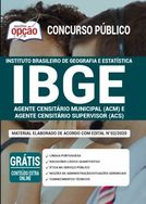 Apostilas Concurso Ibge 2020 - Recenseador e Agente Censitário