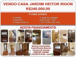 Vendo Casa Jardim Heitor Rigon (170m2)