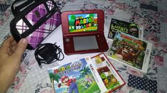 New 3ds XL + 4 Jogos Originais de Brinde Só Venda