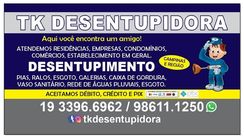 Desentupidora em Paulínia Desentupimento de Encanamento em Geral