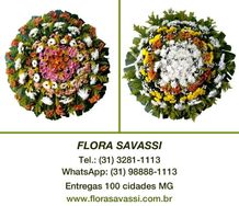 Funerária Santa Quitéria em Esmeraldas Floricultura Coroa de Flores