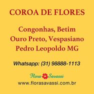 Coroas de Flores Velório Cemitério Parque da Ressurreição Vespasiano