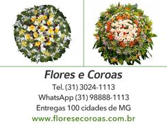 Velório Jardim da Saudade Raposos MG Coroas de Flores em Raposos MG