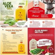 Sucos Aloe Vera da Forever Living