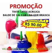 Tinta Late Acrilica Balde 16l e 18l