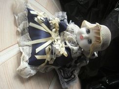 Porcelain Doll Boneca Porcelana 36,5 Cm