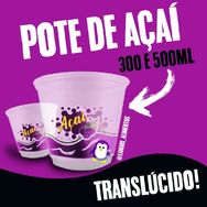 Pote de Açai 300 e 500ml