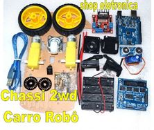 Kit Chassis Carro Arduino