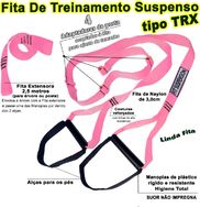 Fita de Suspensão Tipo Trx Treinamento Suspenso Musculação 1