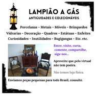 Antiguidades Lampião a Gás